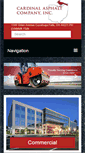 Mobile Screenshot of cardinalasphalt.com